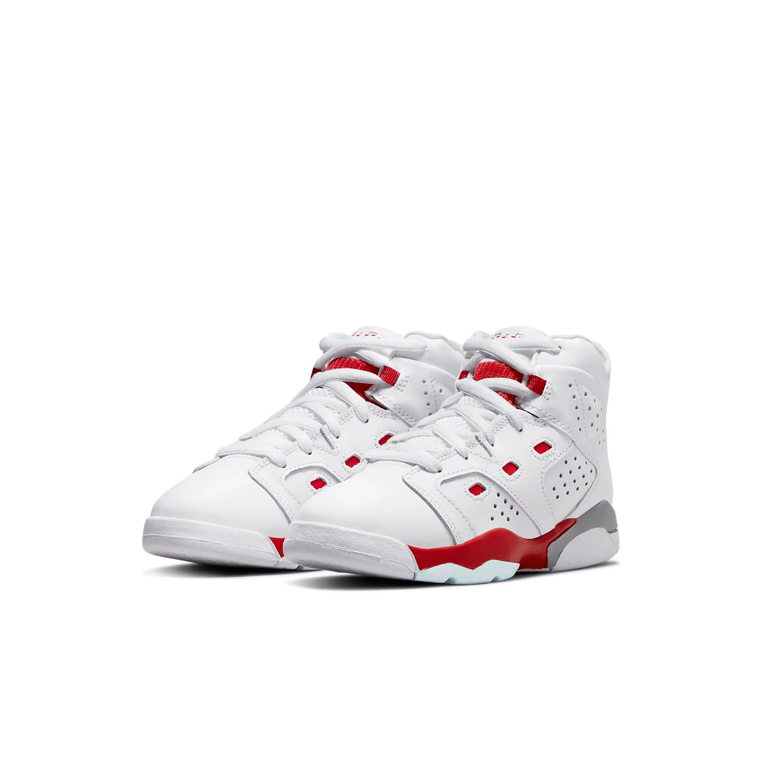 (GS) Air Jordan 6 'White University Red' DM1160-106