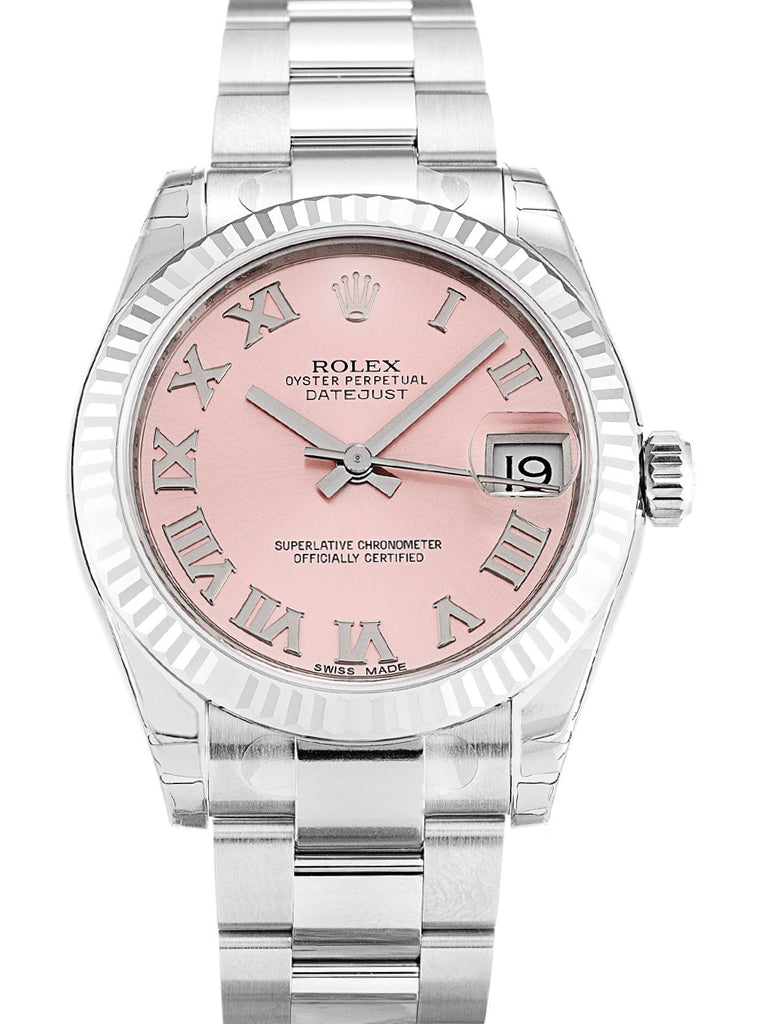 Replica Rolex Lady-Datejust 31mm Pink Dial 178274
