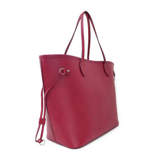 LV M40954 Neverfull MM Shoulder Bag Epi Leather