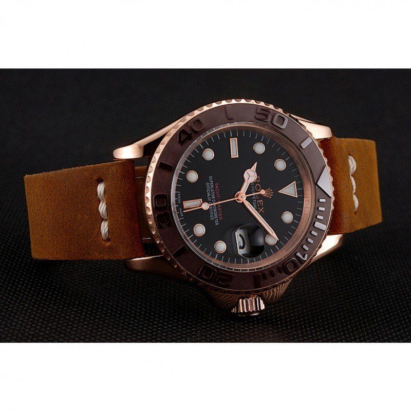 Replica Rolex Yacht-Master 41mm Black Dial 1453860