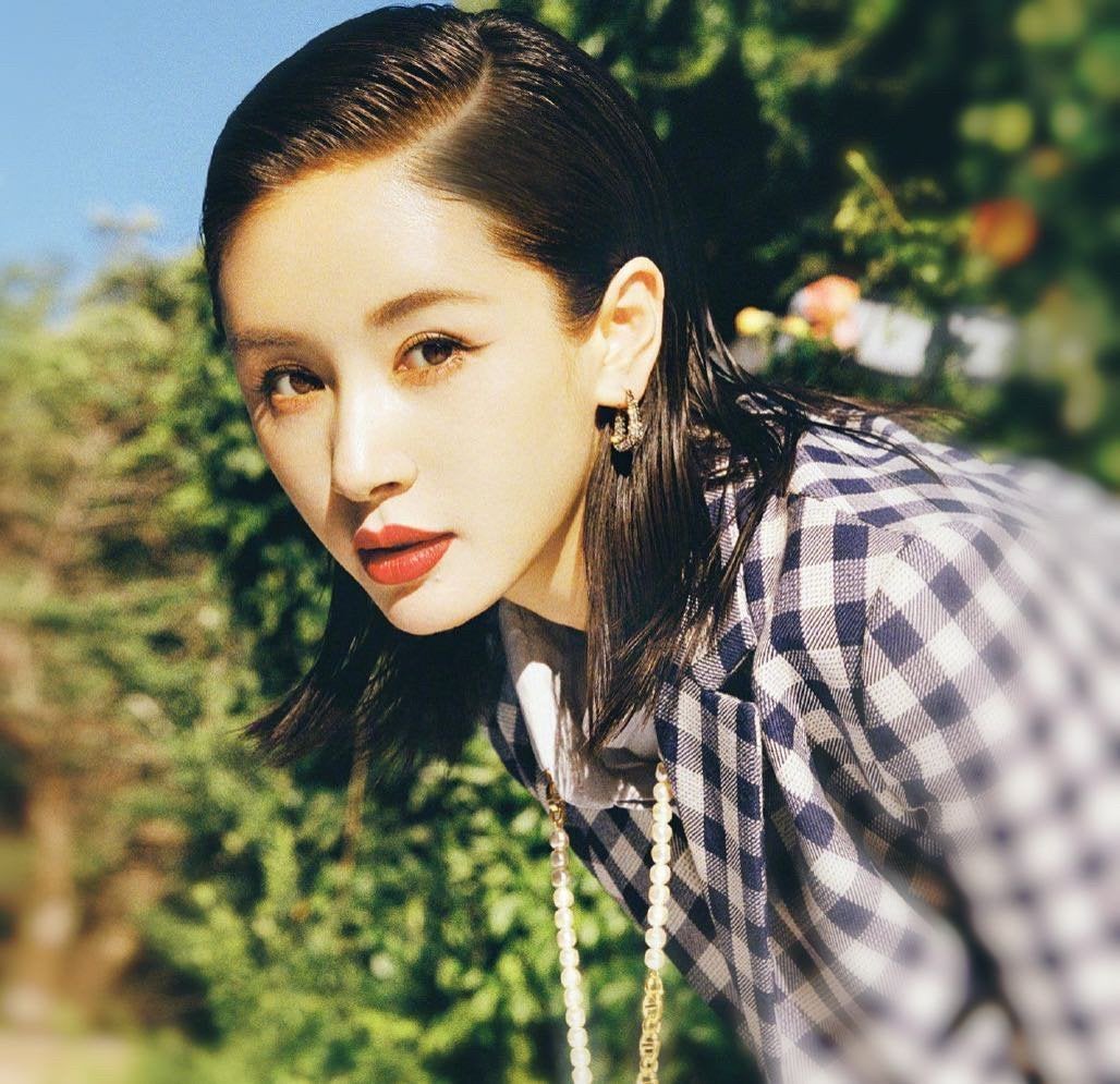 Fashion Crystal Letter Earrings