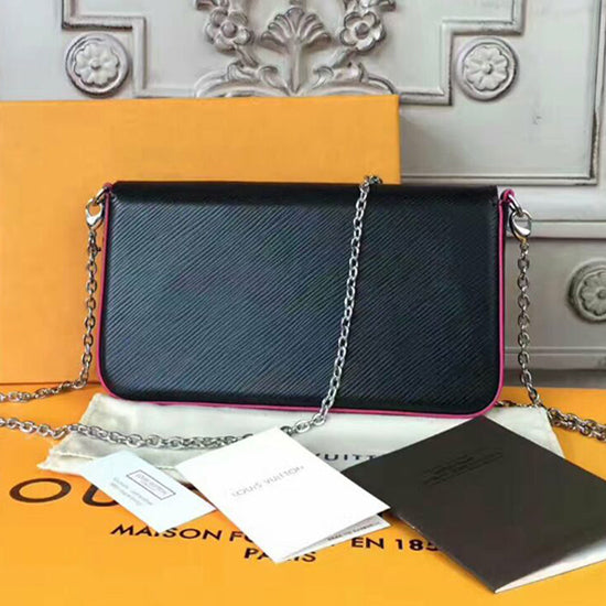 LV M64579 Pochette Felicie Crossbody Bag Epi Leather