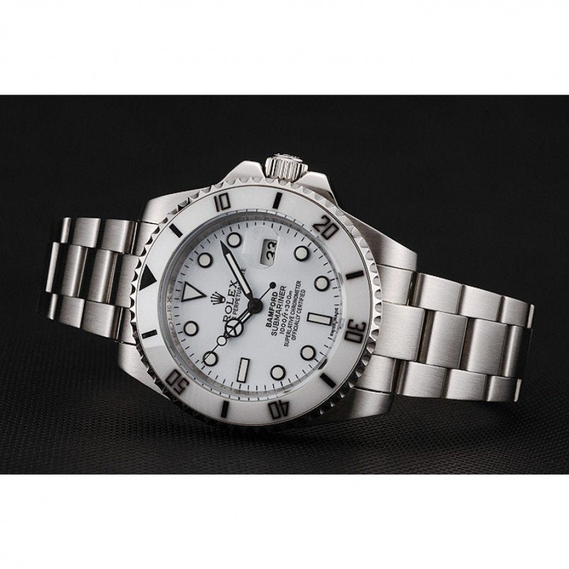 Replica Rolex Submariner 40mm White Dial 1453863