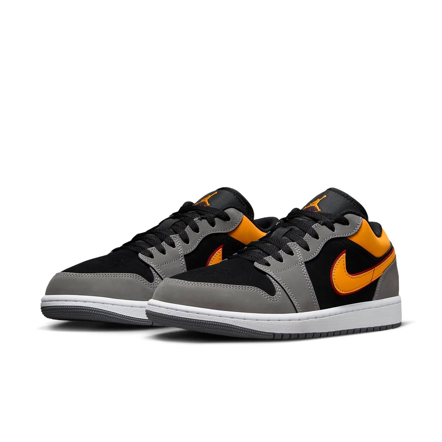 Air Jordan 1 Low SE 'Black Graphite Vivid Orange' FN7308-008