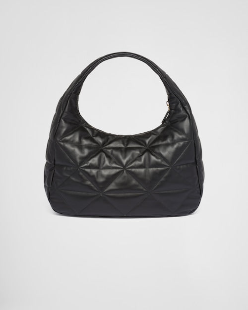 Prada Large. topstitched nappa-leather bag