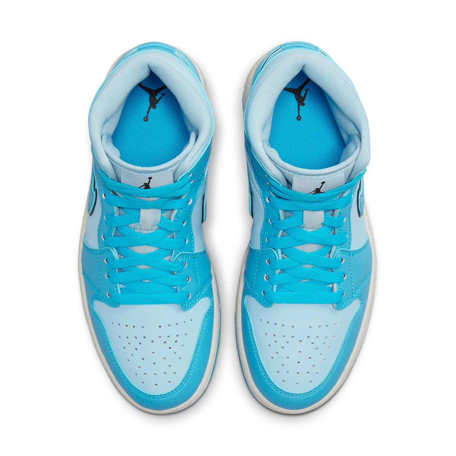 (WMNS) Air Jordan 1 Mid 'Ice Blue' DV1302-400