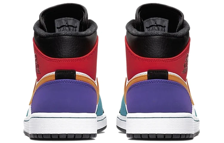 Air Jordan 1 Mid 'Multi-Color' 554724-125