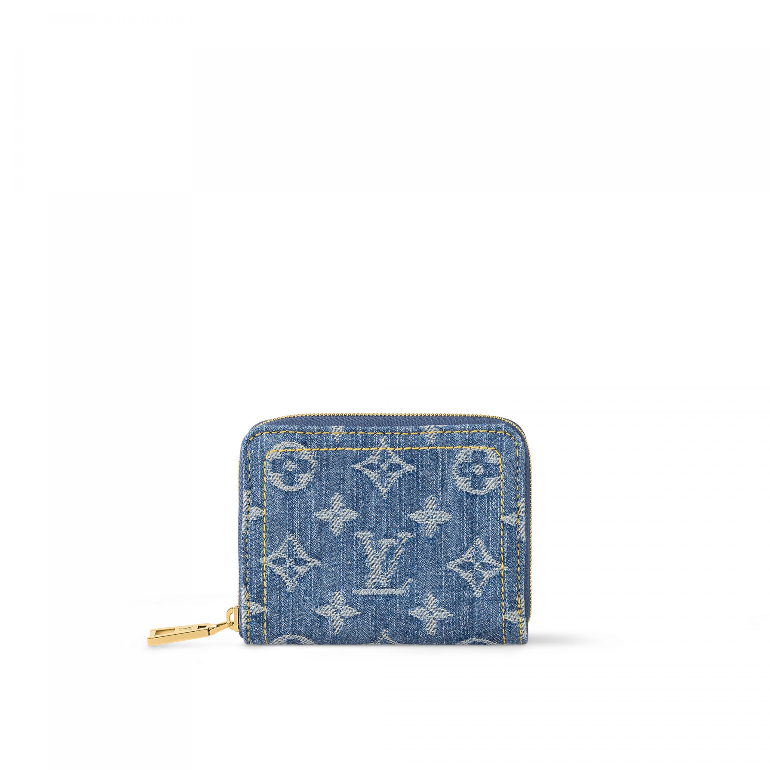 Louis Vuitton M82957 Zippy Coin Purse Denim Blue