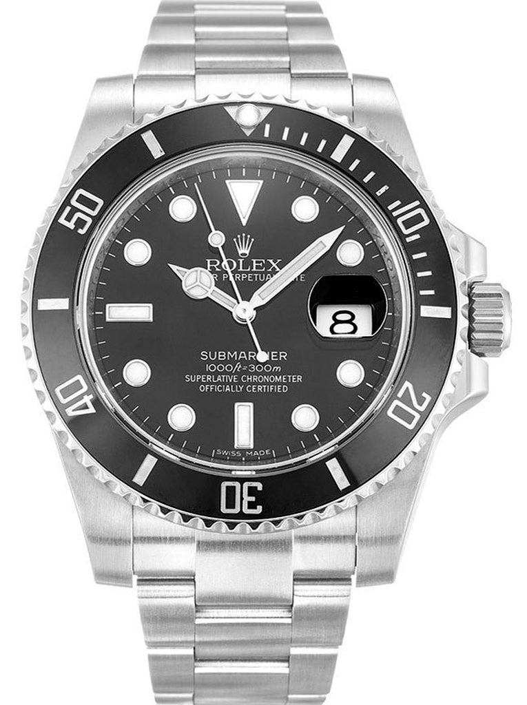 Replica Rolex Submariner 40mm Black Dial 116610LN