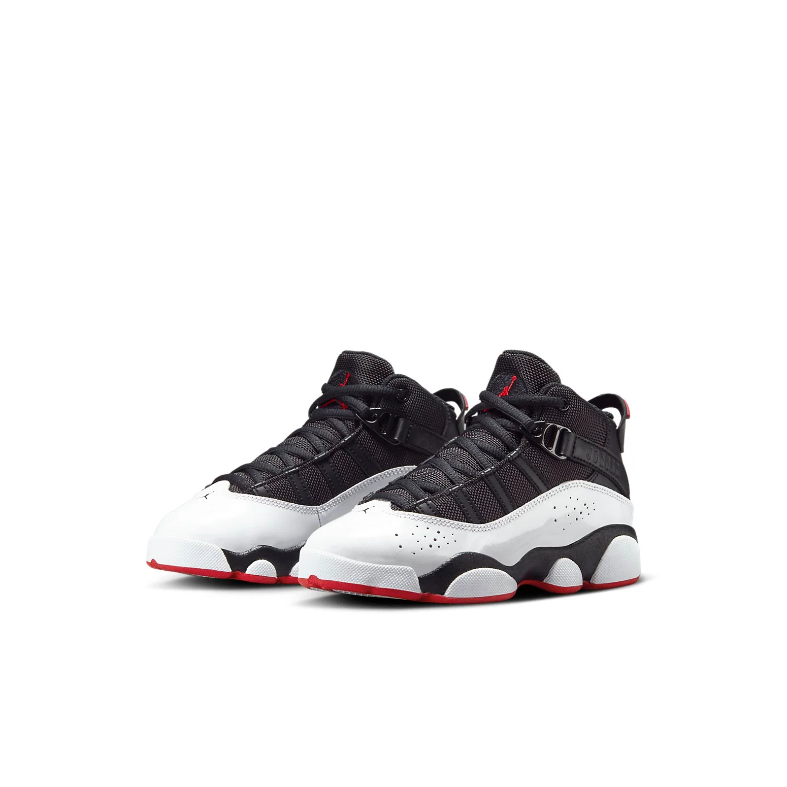 (PS) Air Jordan 6 Rings 'Black Red White' 323432-067