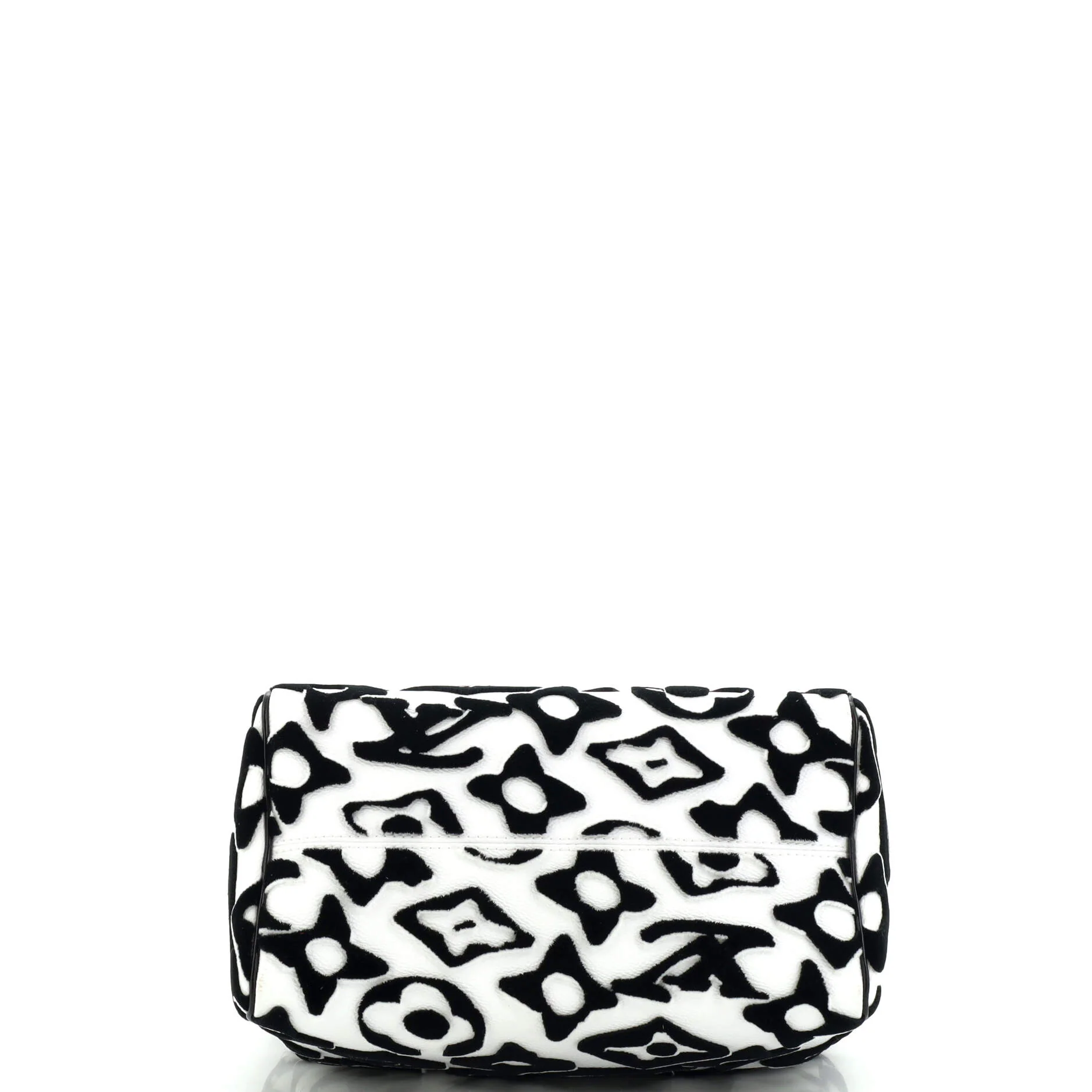 Speedy Bandouliere Bag Limited Edition Urs Fischer Tufted Monogram Canvas 25