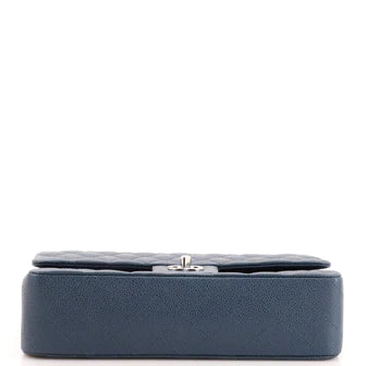 Chanel Classic Double Flap Bag Quilted Caviar Medium