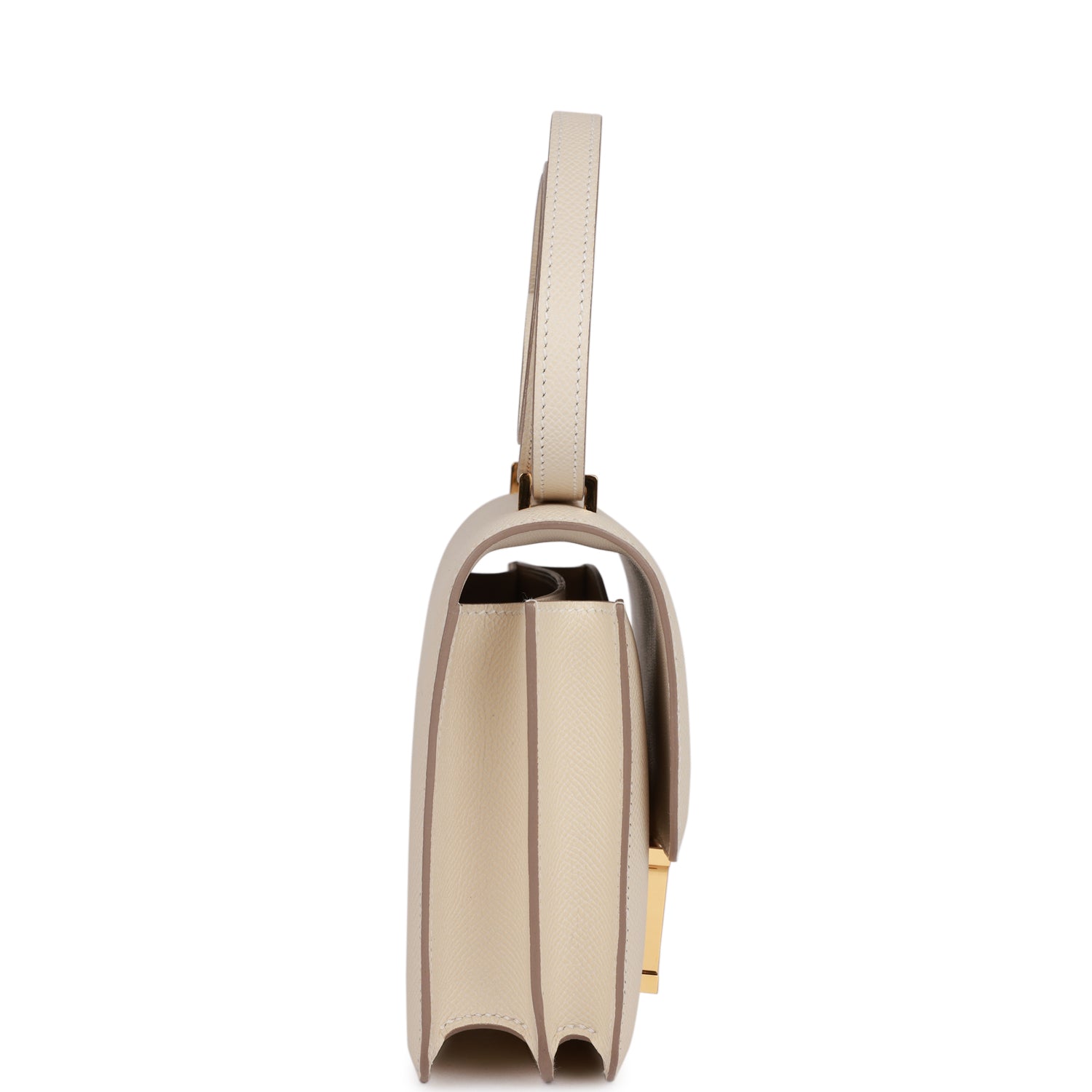 Hermès Constance 1-18 Craie Epsom Gold Hardware