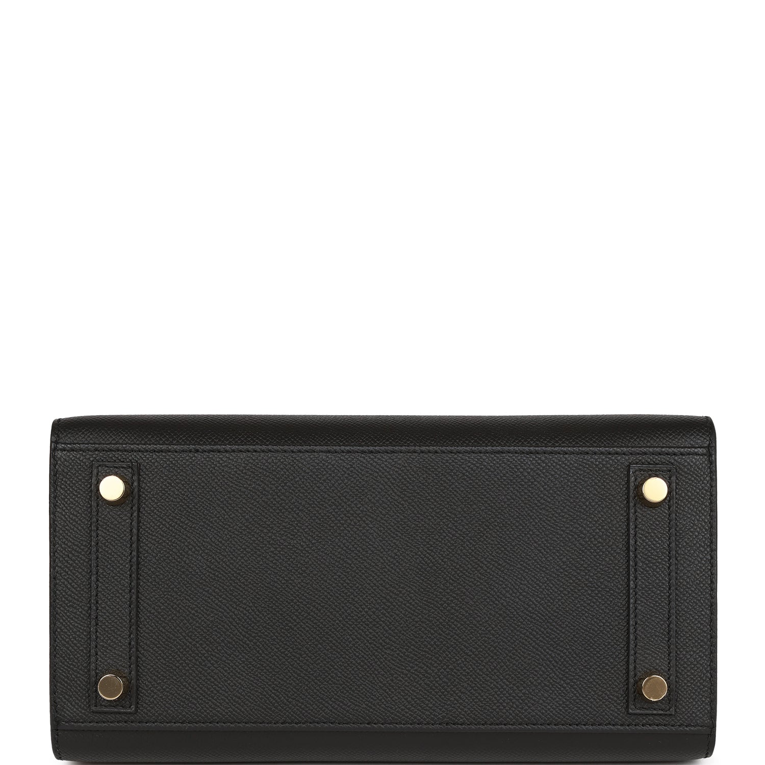 Hermès Birkin Sellier 25 Black Epsom Gold Hardware
