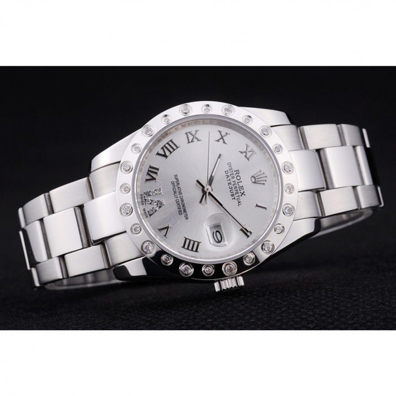 Replica Rolex Datejust 36mm Silver Dial 7468