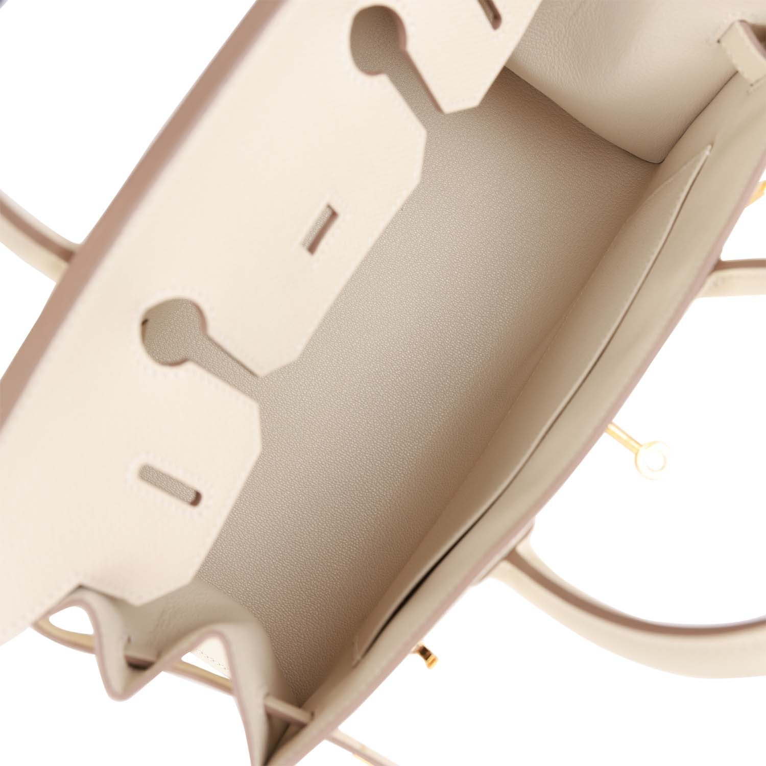 Hermès Birkin Sellier 30 Craie Epsom Gold Hardware