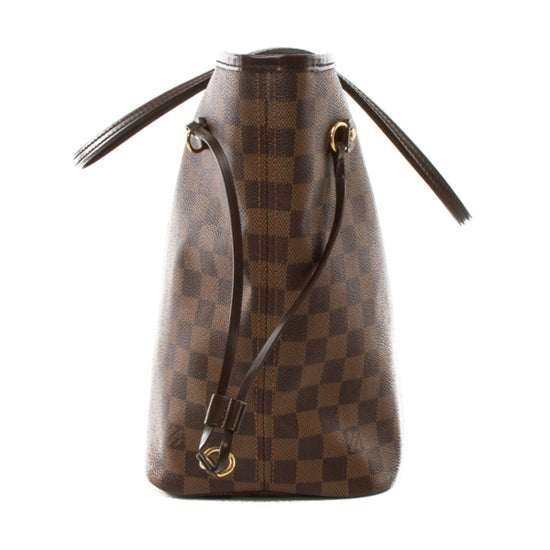 LV N51105 Neverfull MM Shoulder Bag Damier Ebene Canvas