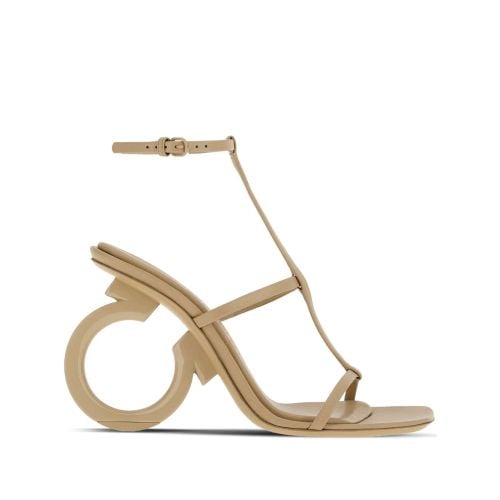 Elina 105mm nappa leather sandals