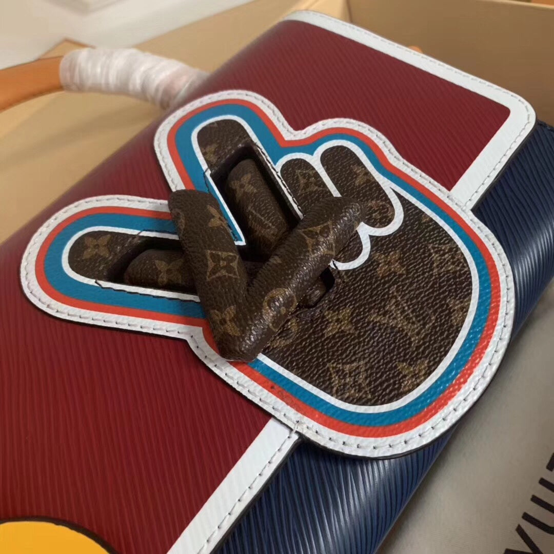 LV Twist MM Handle Bag Epi Monogram M52513