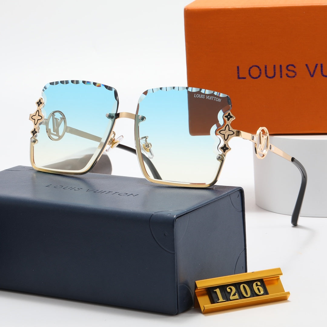 7 Color Women's Sunglasses—1206