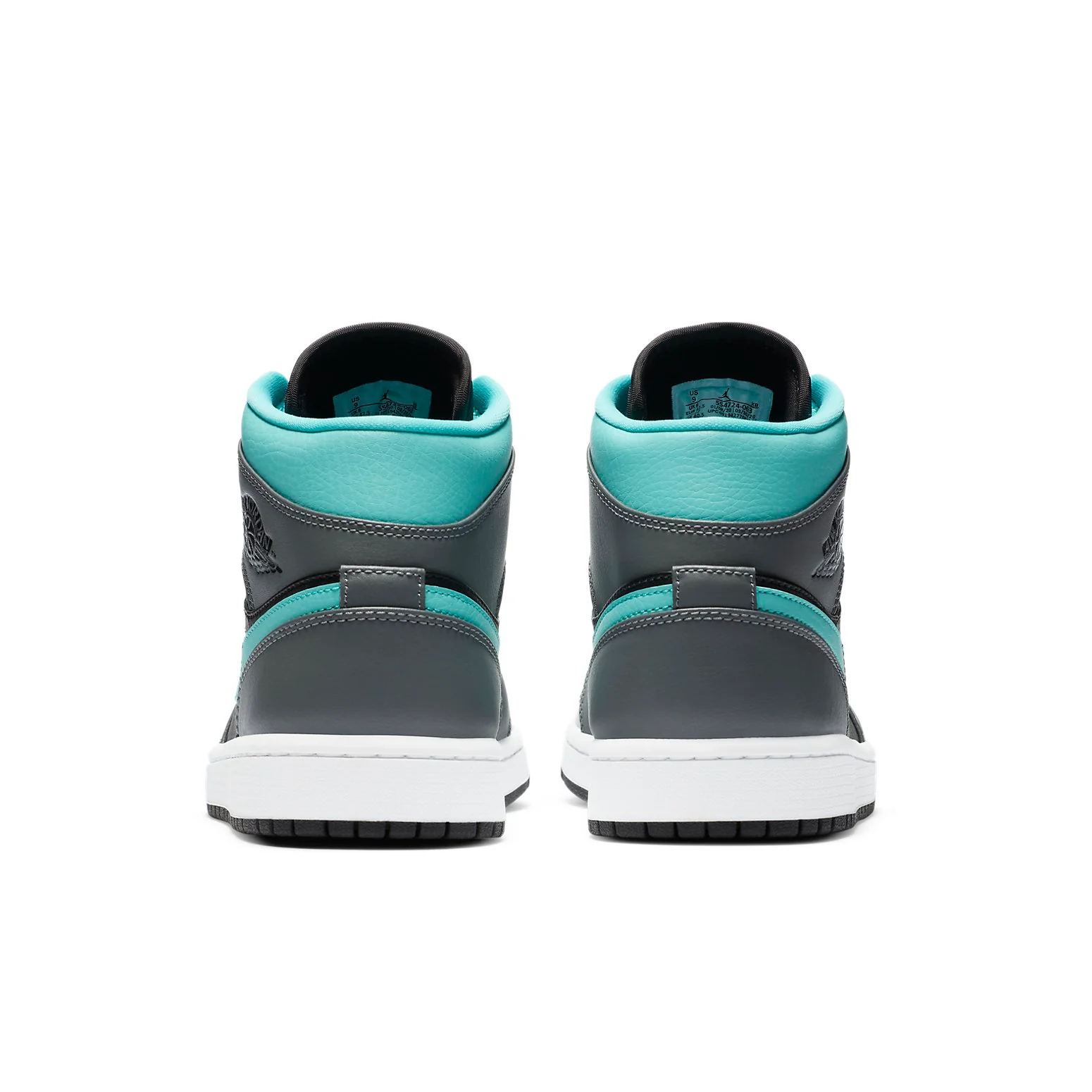 Air Jordan 1 Mid 'Grey Aqua' 554724-063