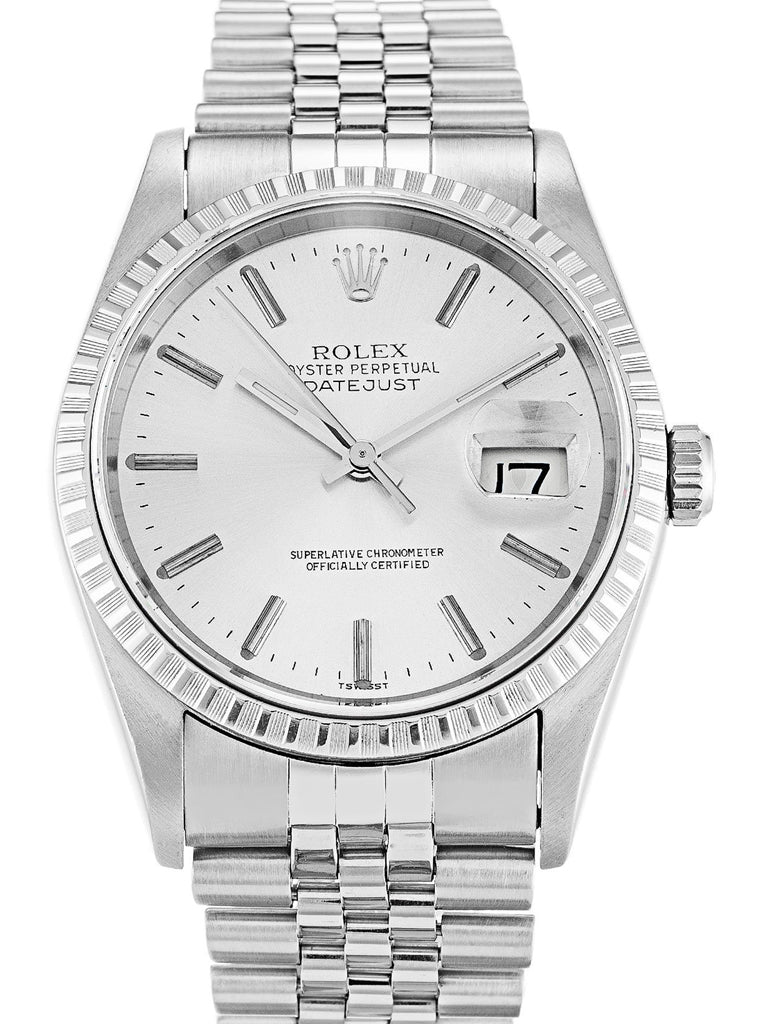 Replica Rolex Datejust 36mm Silver Dial 16220