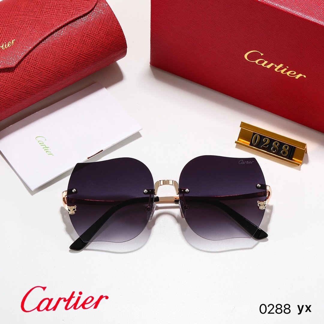 3 Color Women's Sunglasses—0288