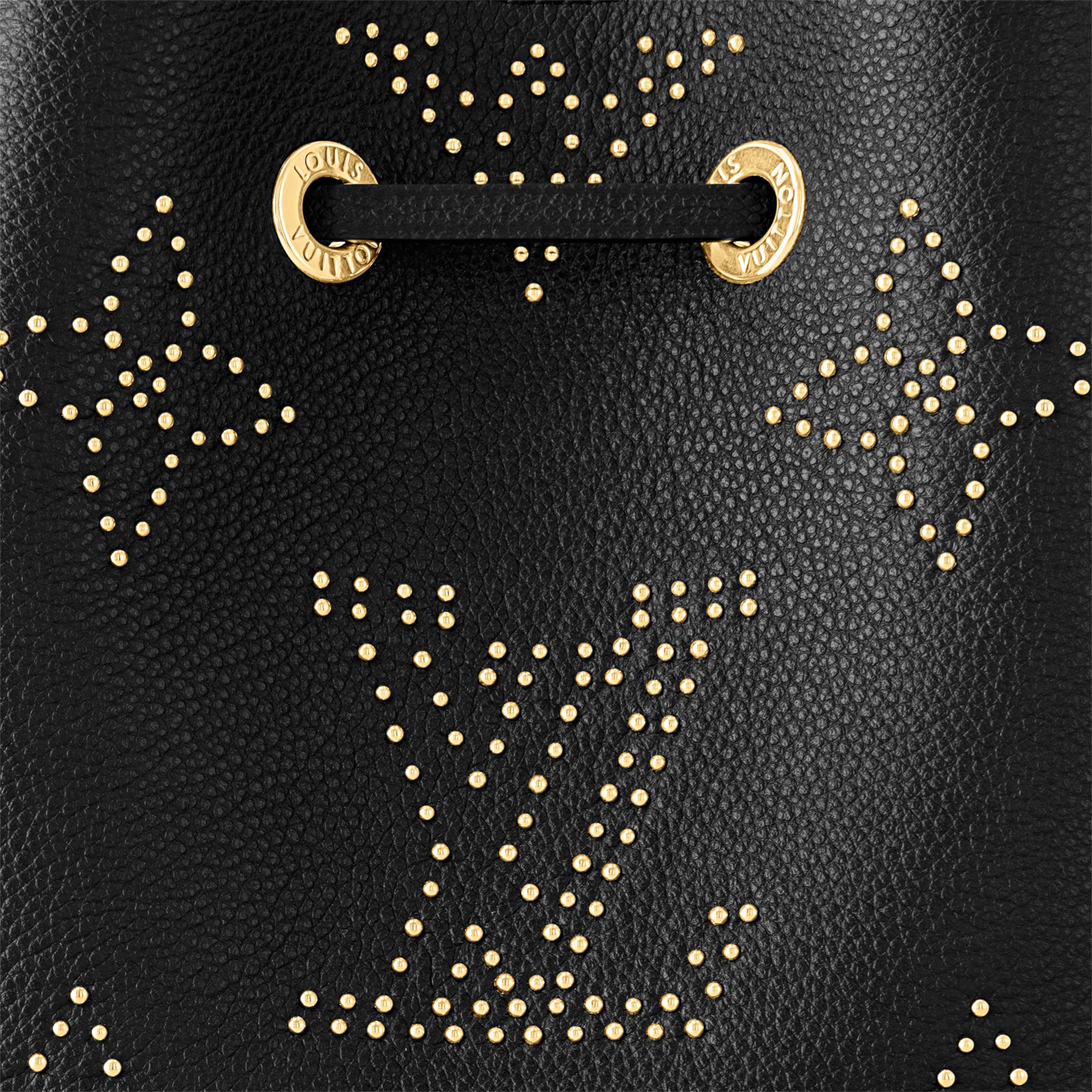 Louis Vuitton M46734 Néonoé BB Black Monogram Empreinte Studs
