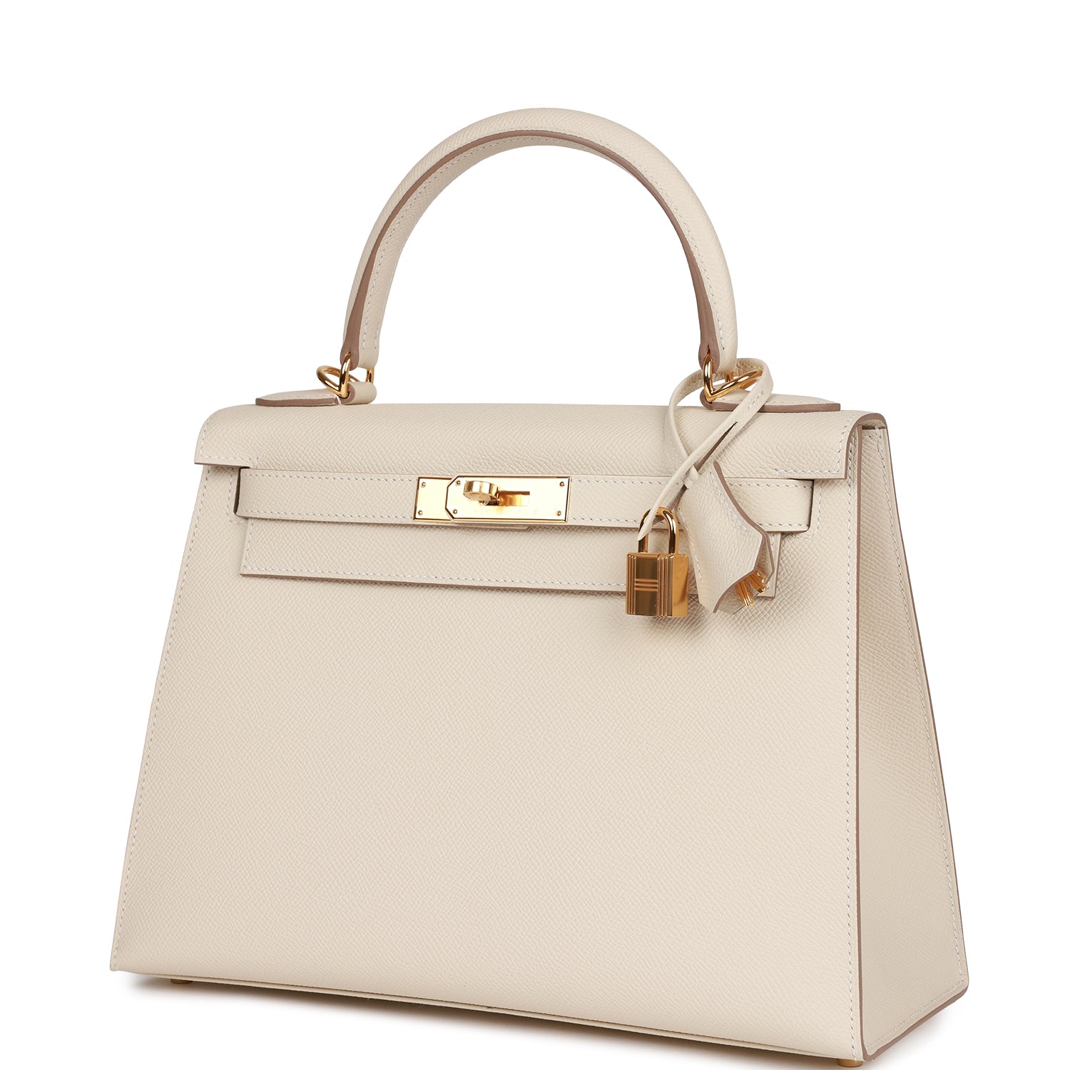 Hermès Craie Epsom Sellier Kelly 28cm Gold Hardware