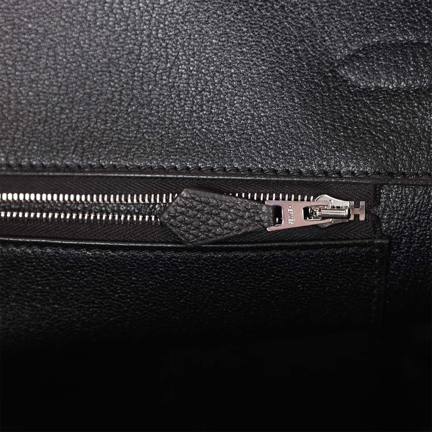 Hermès Birkin 35 Black Togo Palladium Hardware