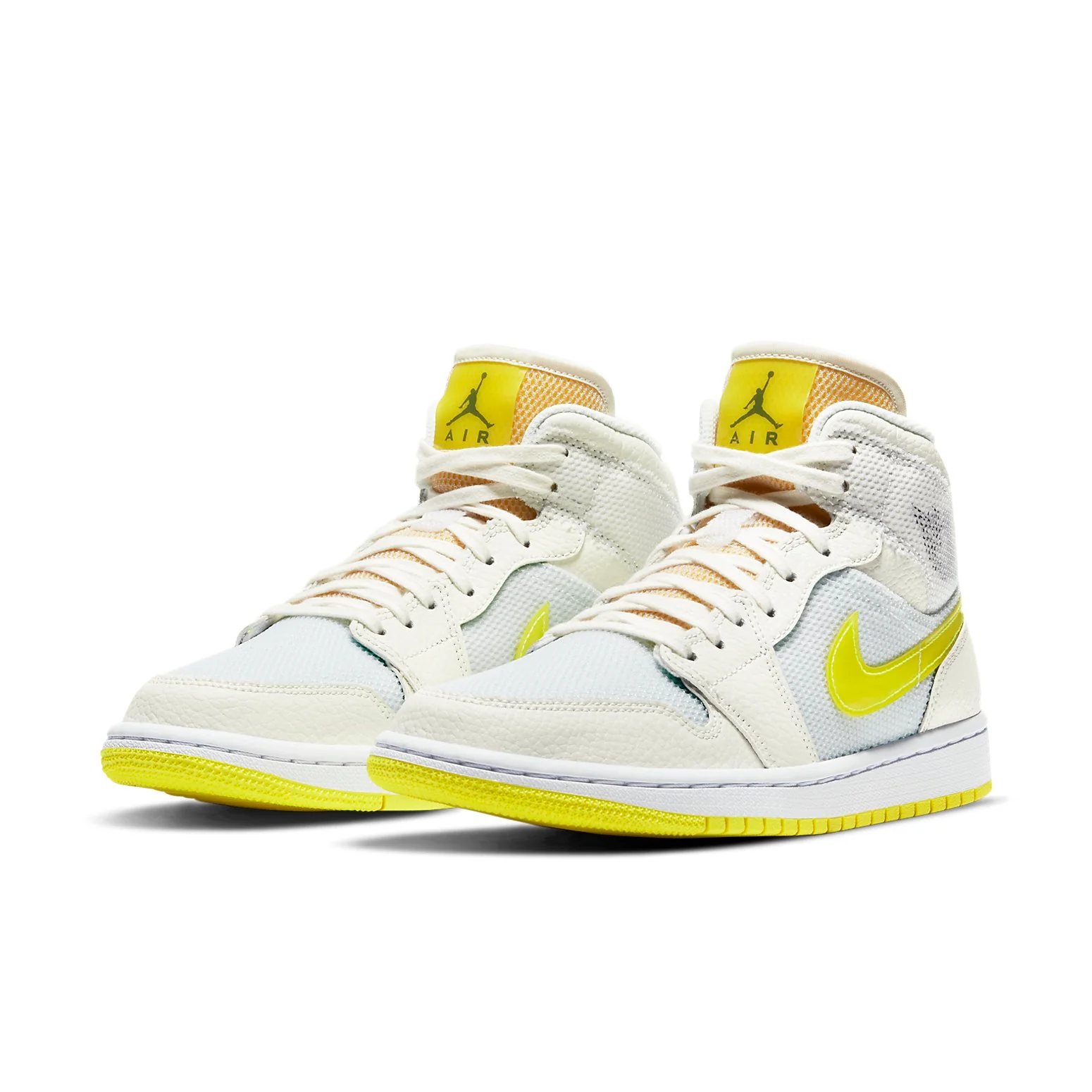 (WMNS) Air Jordan 1 Mid SE 'Voltage Yellow' DB2822-107