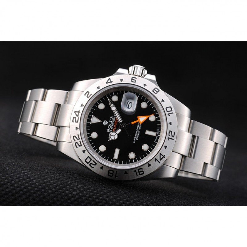 Superclone Rolex Explorer 40mm Black Dial REP016820