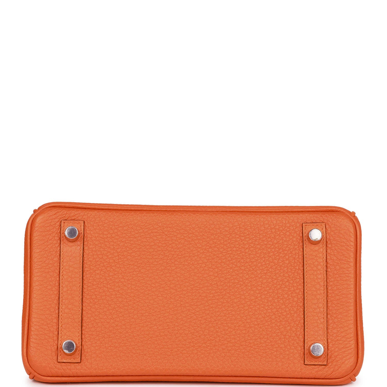 Hermès Birkin 25 Orange Togo Palladium Hardware