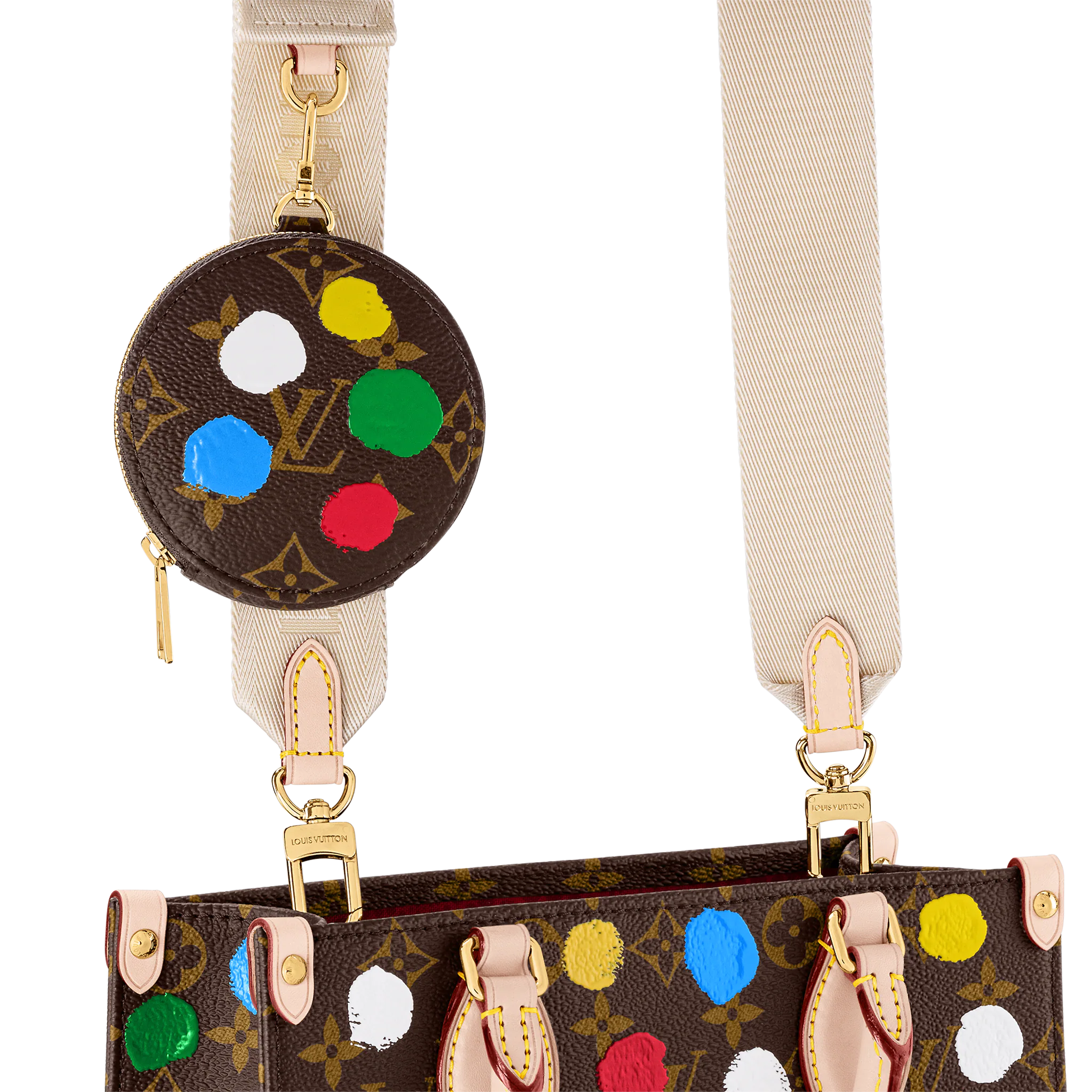 Louis Vuitton M46380 LV x YK OnTheGo PM