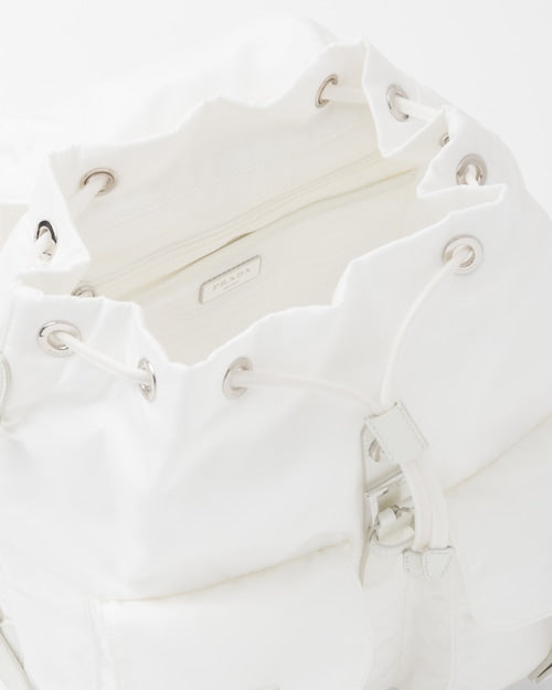 Prada Re-Nylon medium backpack - White