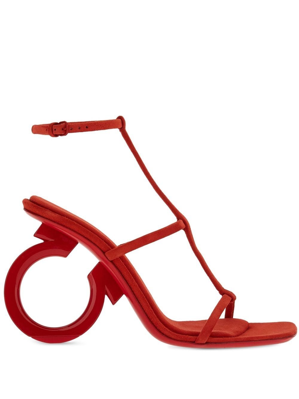 Elina 105mm nappa leather sandals