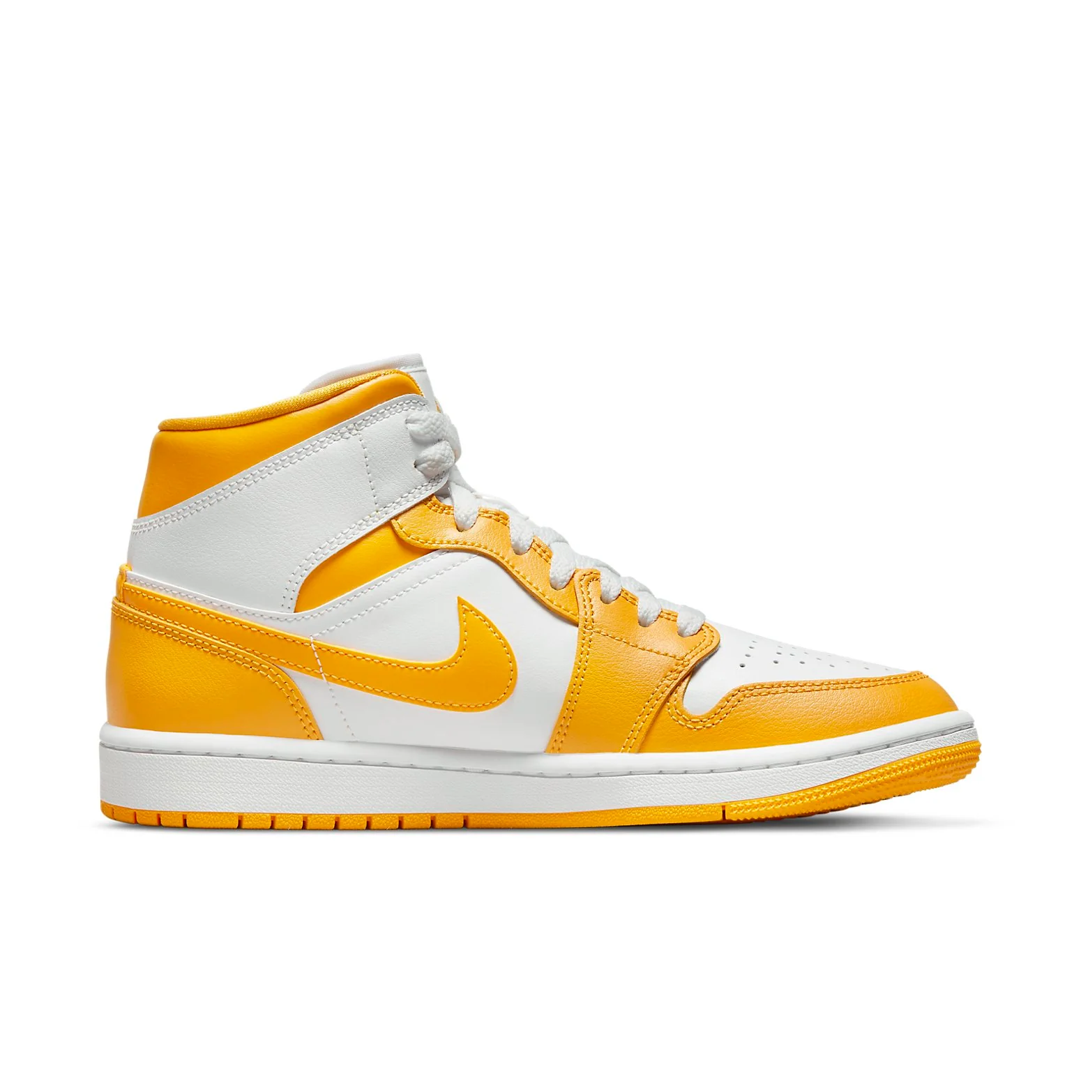 (WMNS) Air Jordan 1 Mid 'University Gold' BQ6472-117