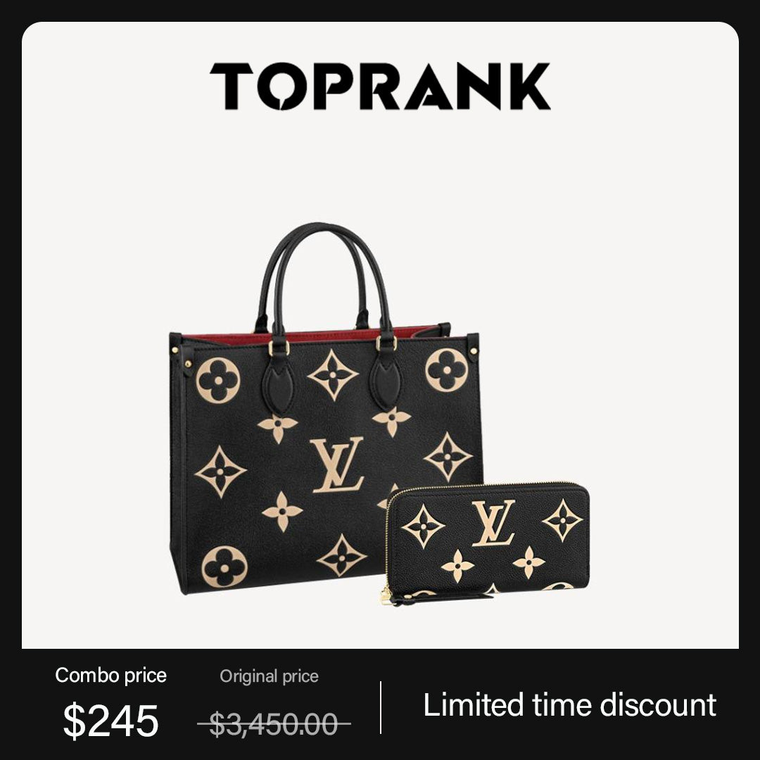 LV On the Go MM & Long Wallet 2 Piece Set Value Ref: M45495 + M80481