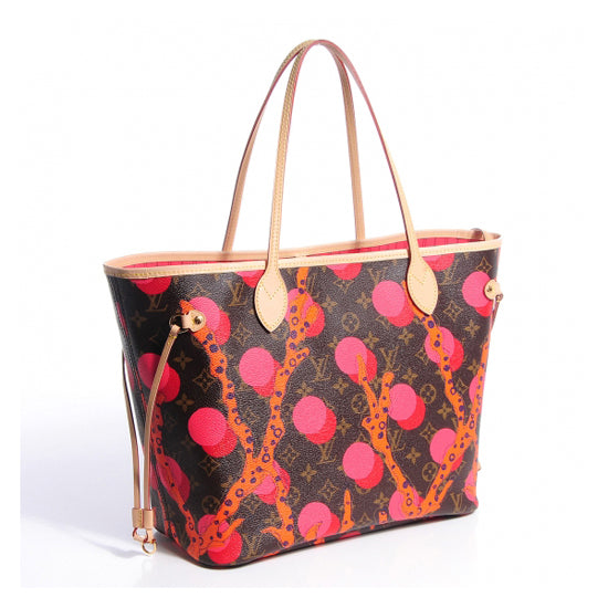 LV M41603 Neverfull MM Ramages Shoulder Bag Monogram Canvas