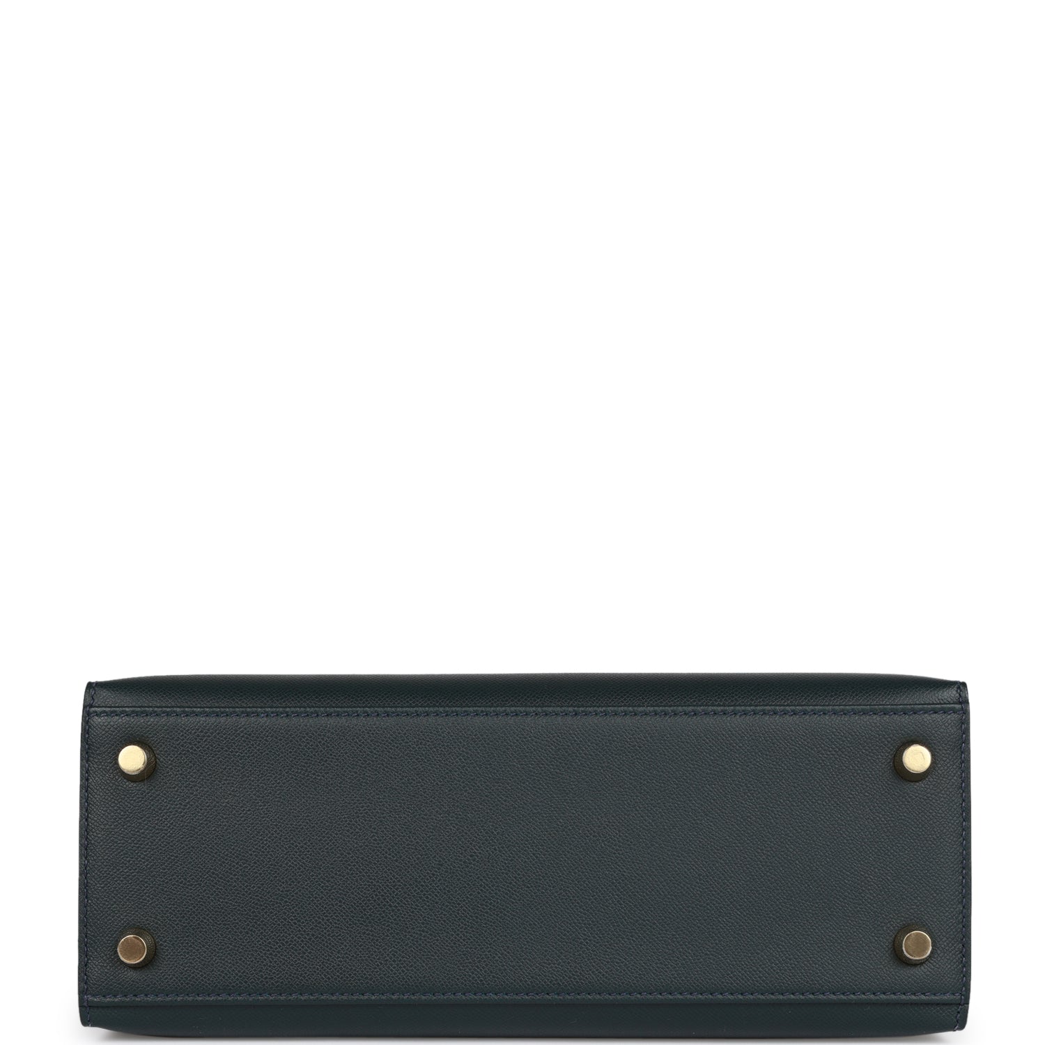 Hermès Kelly Sellier 25 Vert Rousseau Madame and Shiny Niloticus Crocodile Touch Gold Hardware