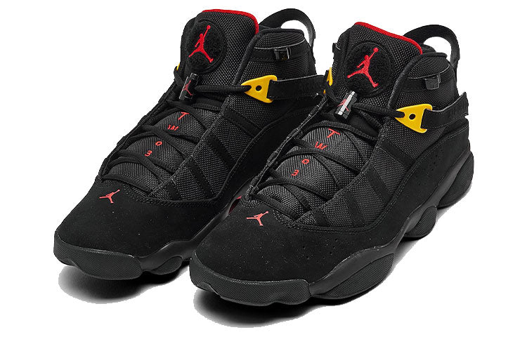 Air Jordan 6 Rings 'Black Red Sulfur' 322992-065