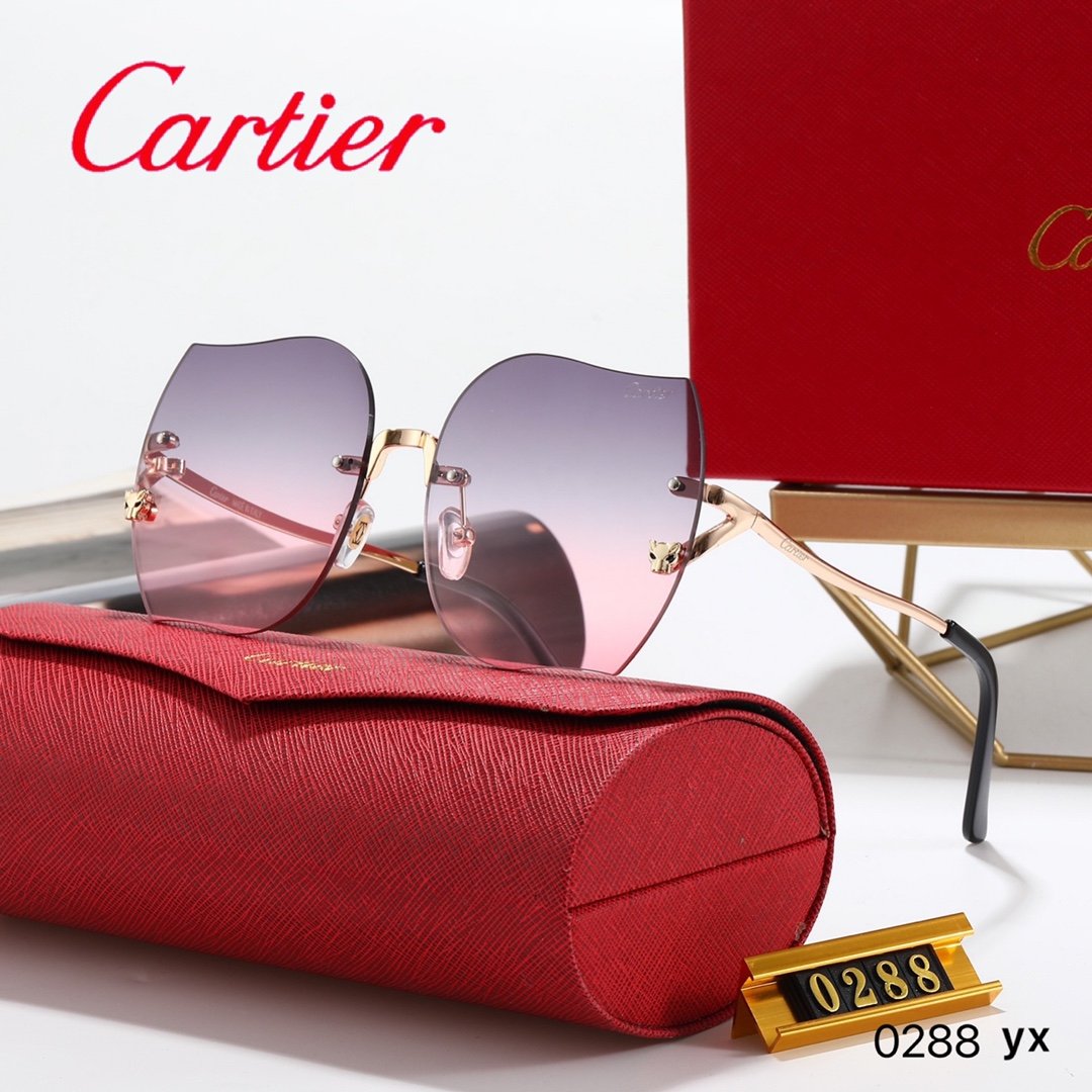 3 Color Women's Sunglasses—0288