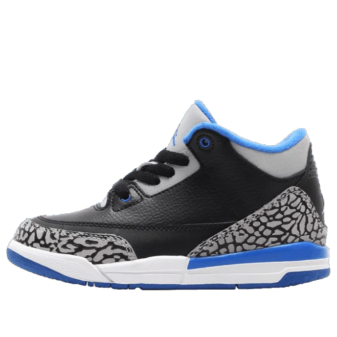 (PS) Air Jordan 3 Retro 'Sport Blue' 429487-007