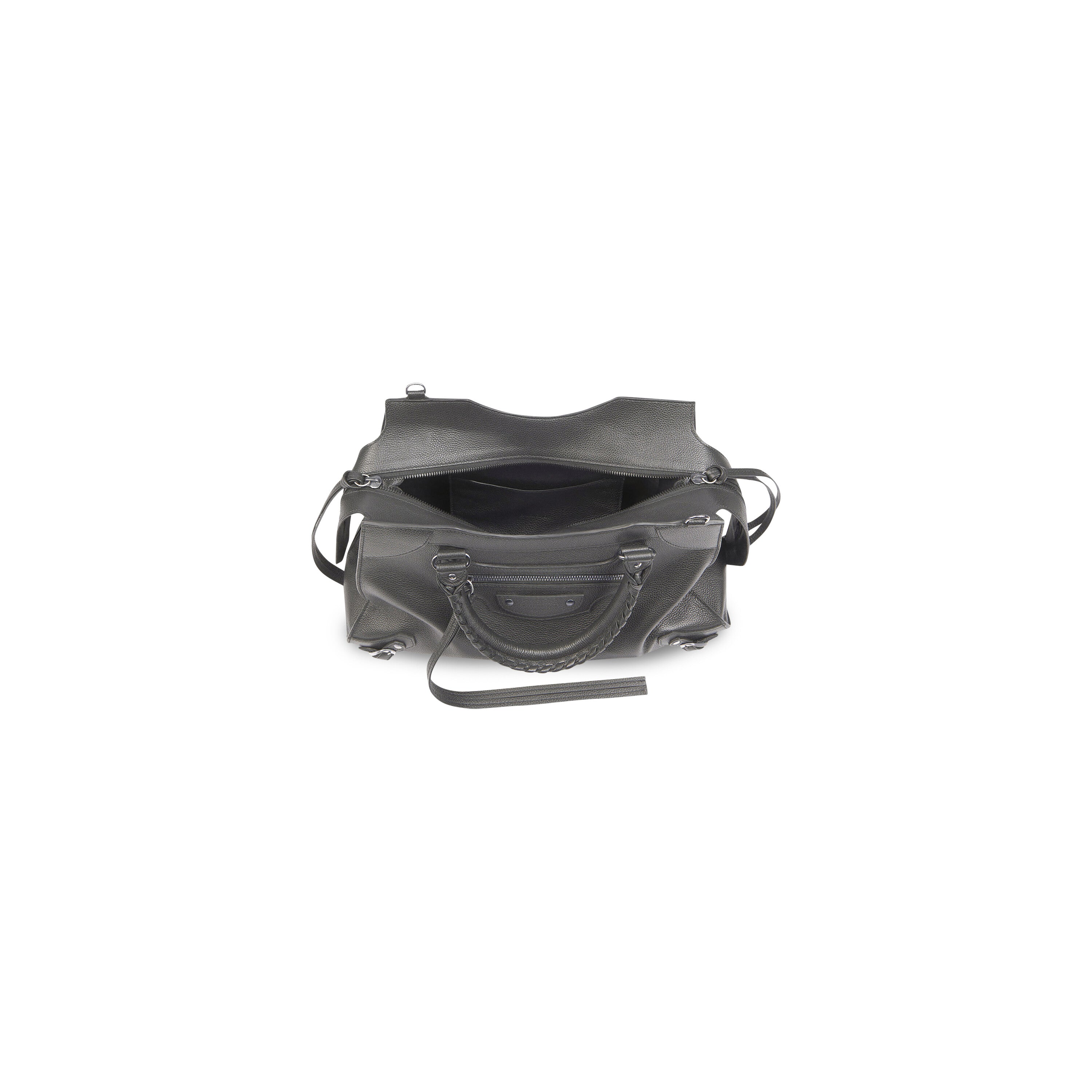 NEO CLASSIC MEDIUM HANDBAG IN DARK GREY