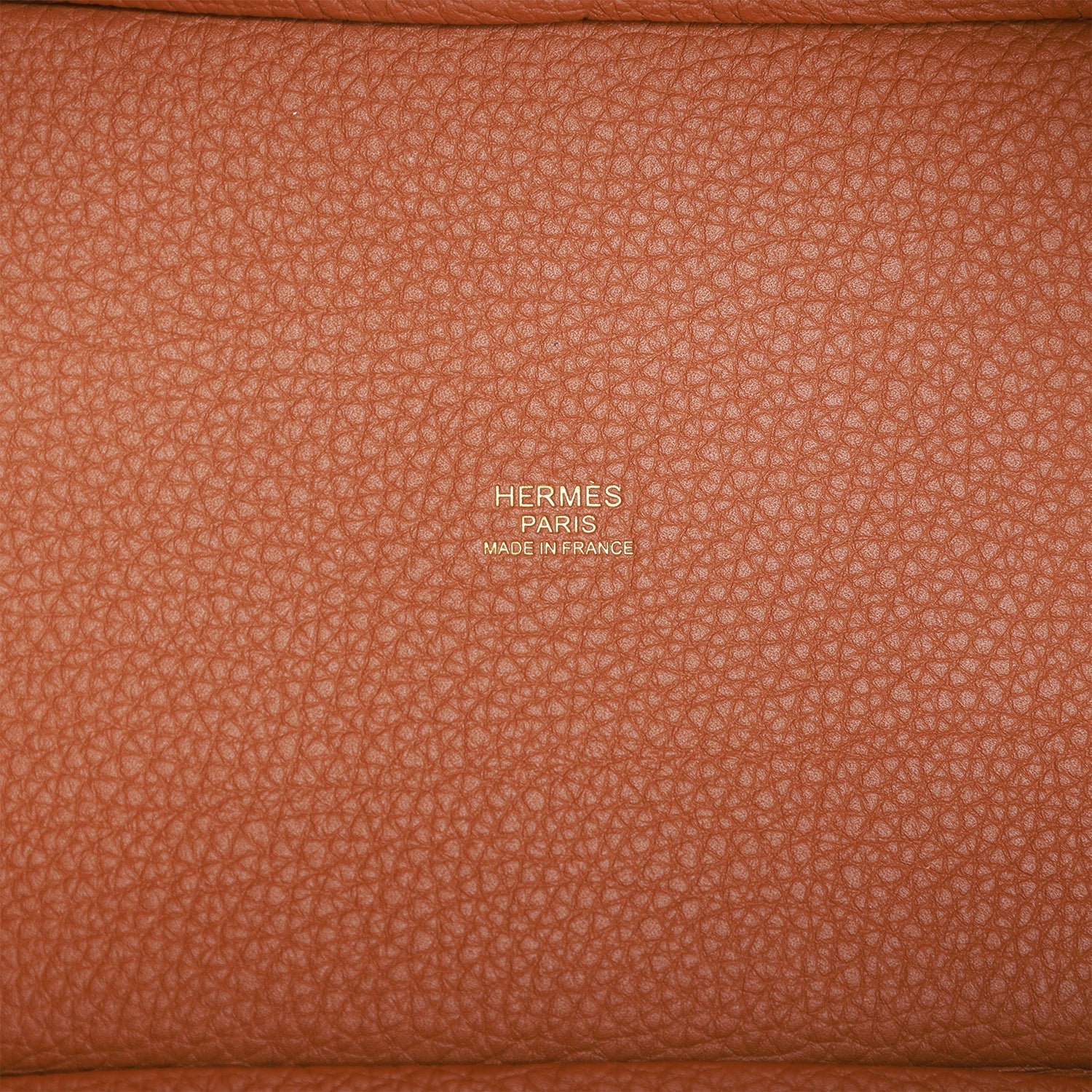 Hermès Eclat Picotin Lock 18 Gold Clemence Gold Hardware