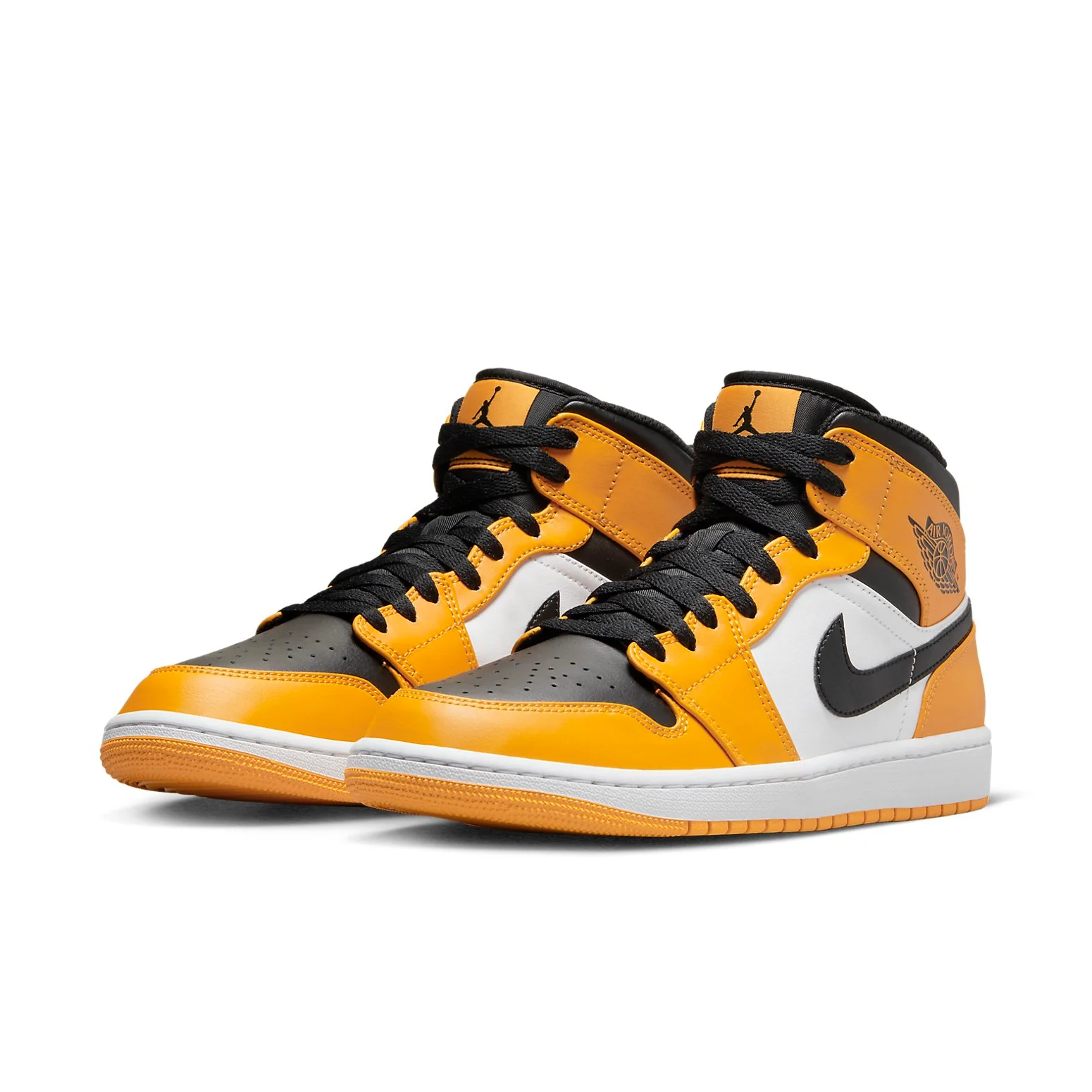 Air Jordan 1 Mid 'Reverse Yellow Toe' 554724-701