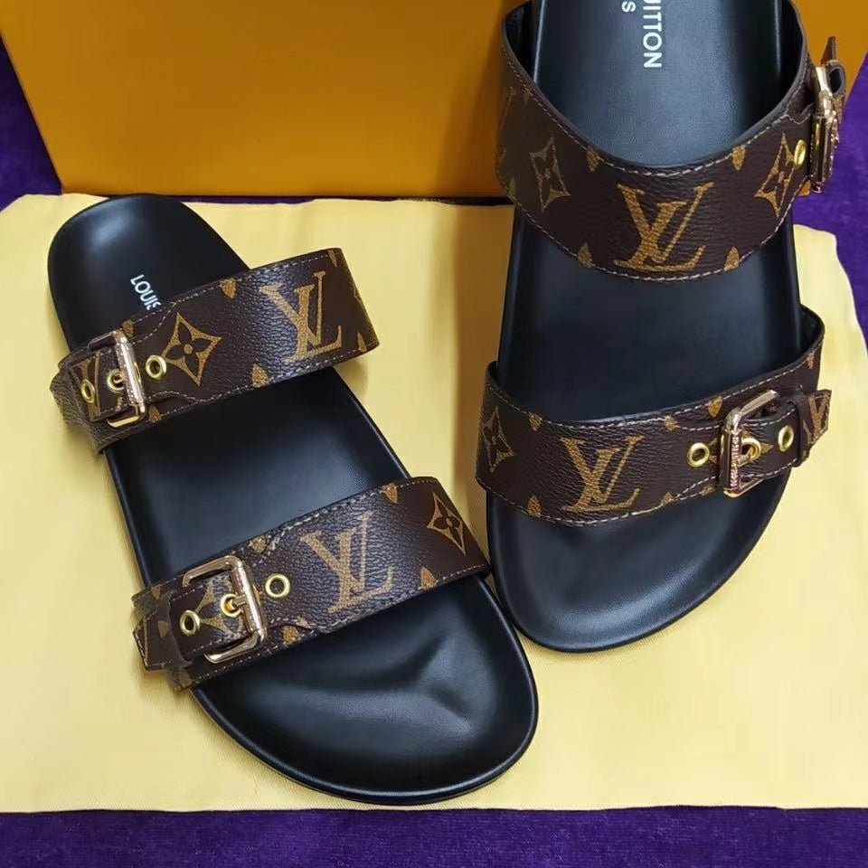 LV SLIDES SANDALS