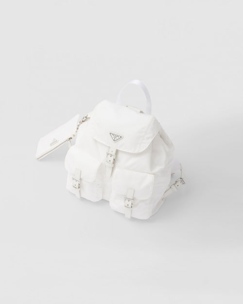 Prada Re-Nylon medium backpack - White