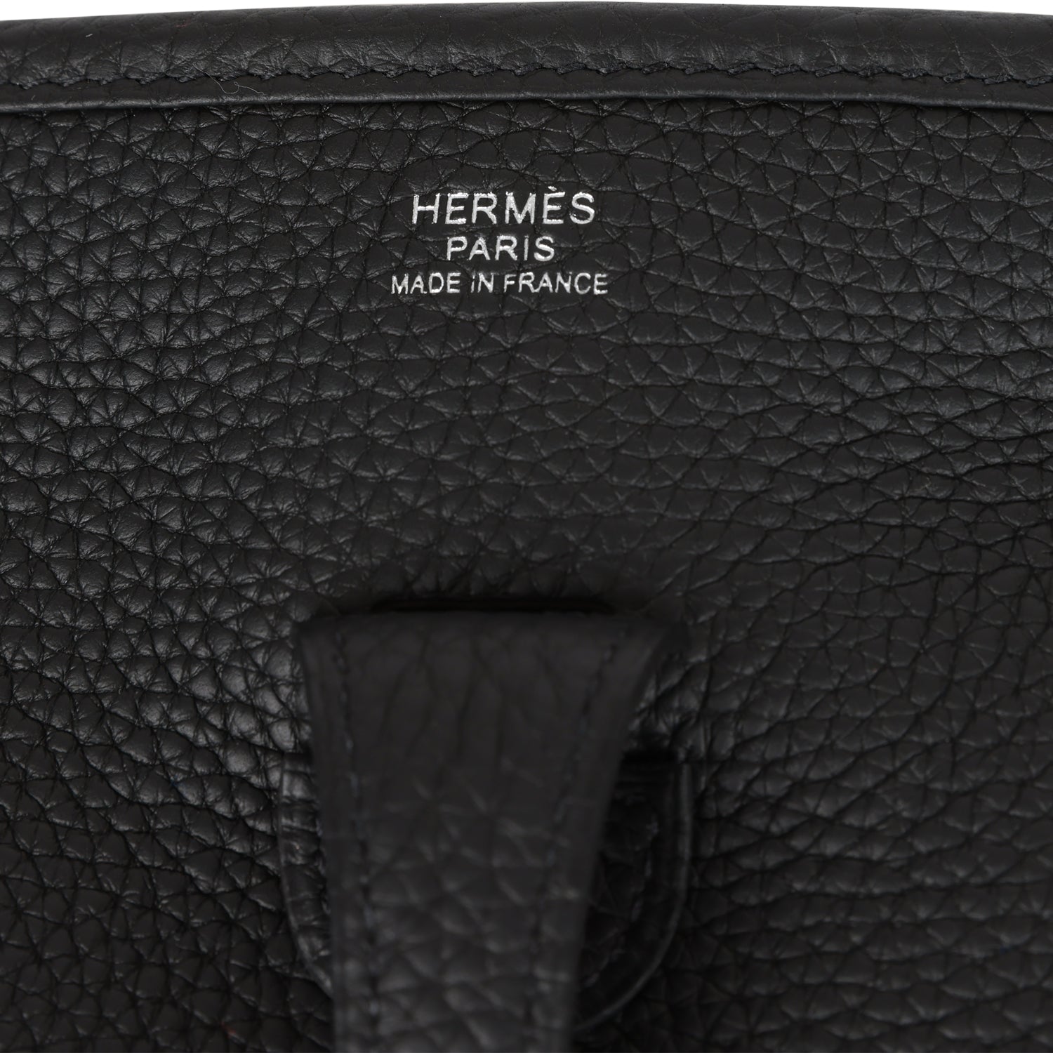 Hermès Evelyne III PM Black Clemence Palladium Hardware