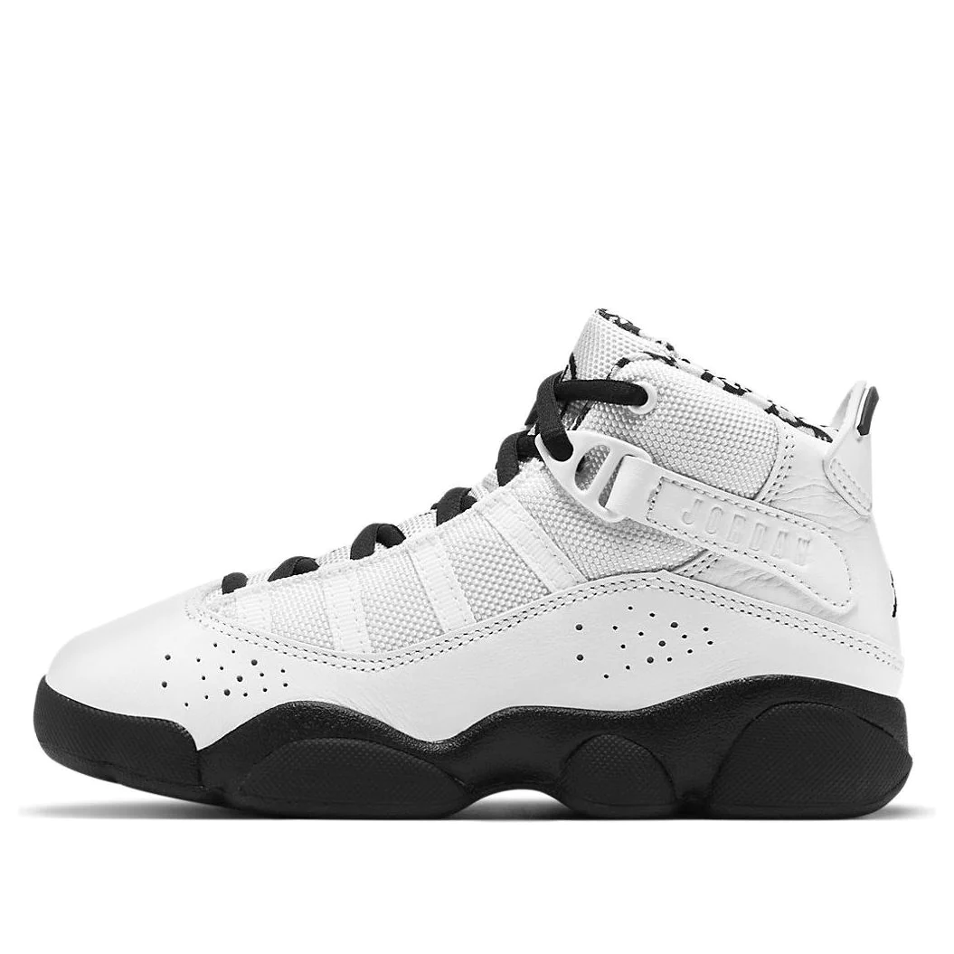 (PS) Air Jordan 6 Rings 'White Black' 323432-107